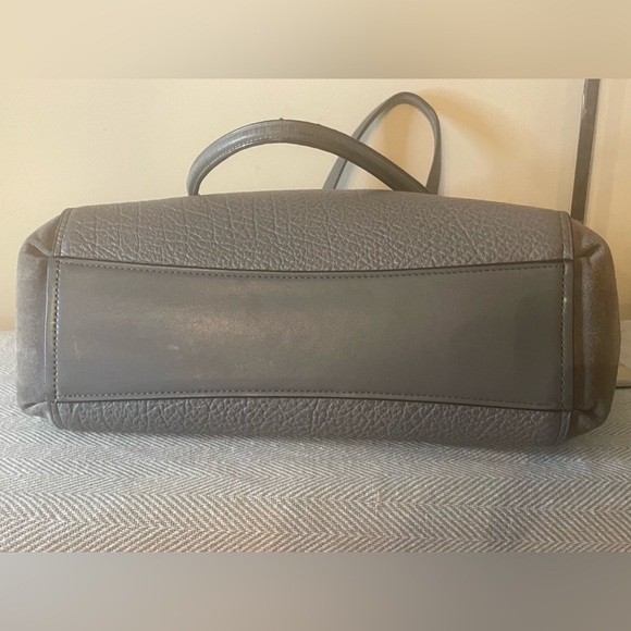 Coach Brooke Carryall Gray Suede Trim  Satchel/ Crossbody - GUC - Picture 7 of 14